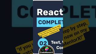 "If you want to learn step by step, watch the full video now on my channel – CodeMentorX!"