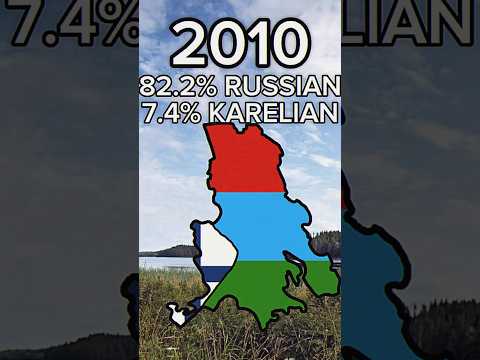 Ethnicities in Karelia #karelia #europe #russia #finland #mapping #history #foryou #logo #politics