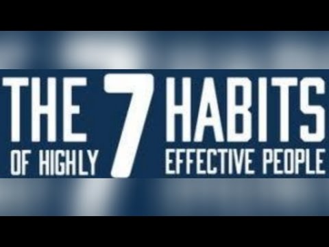 Personal Development | The 7 Habits of Highly Effective People | Stephen R. Covey
