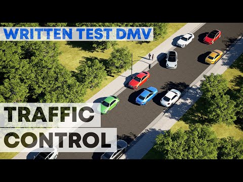 DMV Written Test | Questions of Traffic Control
