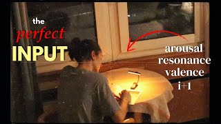 NOT All Input Is Equal: what actually helps you learn a language