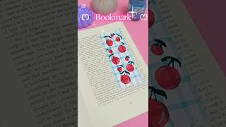 Cute Bookmark 🔖🍒 #bookmark #cute #art #aesthetic #shorts