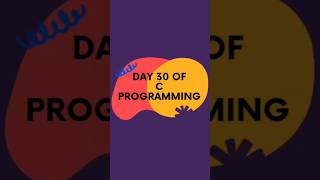 Day 30 - Increment and Decrement Operators Implementation || C Programming || C language #shorts