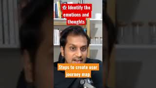 Steps to create a user journey map 🎉 #productmanager #productmanagement #podcast