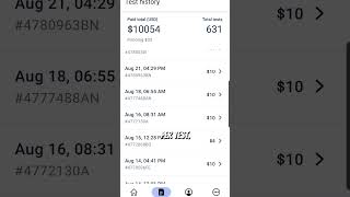 Over $10k 💰| How Much Does User Testing Pay | August Earnings  #Shorts #usertesting #makemoneyonline