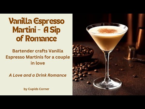 Vanilla Espresso Martini -  A Sip of Romance