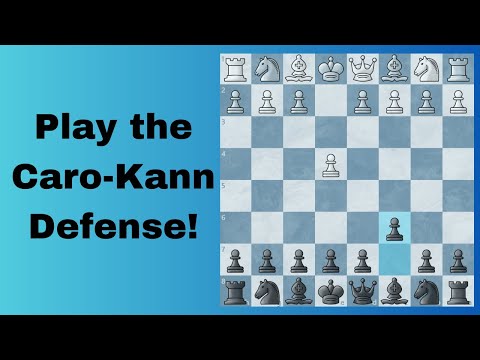 How to play the Caro-Kann!