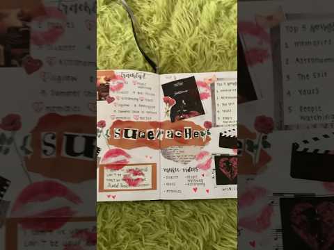 conan gray bujo page 💔 #taylorswift #conangray #heather #bulletjournal #art #bujo #viral #tour
