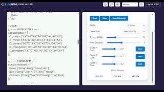 Browser-Based Multi-Mode Guitar Ambient Engine – Advanced Web Audio System Design