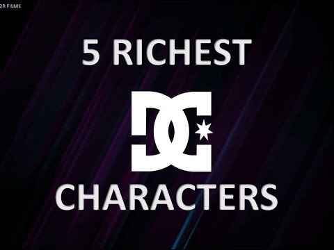 5 RICHEST DC CHARACTERS | DC | DETECTIVE COMICS | RICHEST