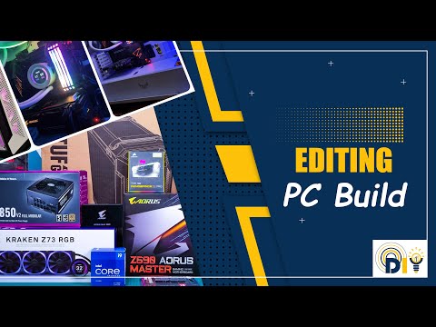 Intel Core i9-11900K 🚀 Editing PC Build 2021 🔥| Aorus Z590 | Kraken Z73 RGB White Liquid Cooler