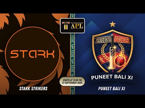 STARK STRIKERS VS PUNEET BALI XI