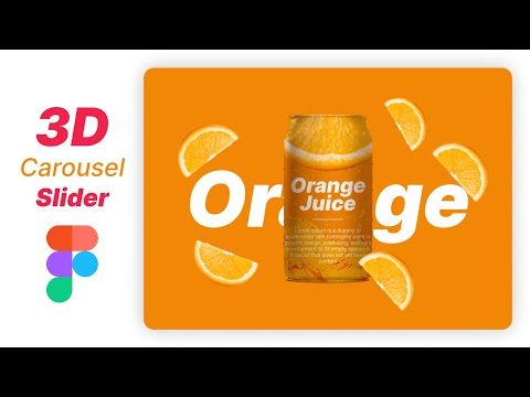 🔥 3D Carousel Slider in Figma | Landing Page Design & Prototype Tutorial | Figma Tutorial |