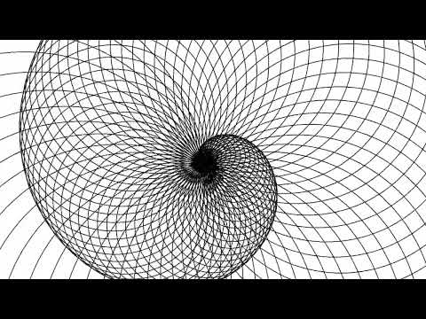 beautiful relaxing geometrical optical illusion