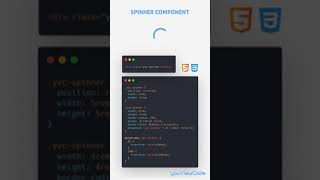 HTML CSS basic spinner free code #frontend #html #css #spinner #web #website #components #fyp