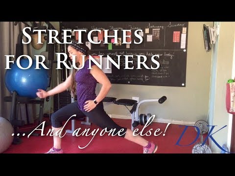 Running stretches
