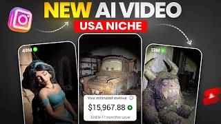Create Viral AI Video In 5 Minutes With Free Ai tools | NEW USA Channel Idea | Ai video kaise banaye