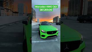Mercedes-AMG C63 || 2025 Model Pricing,$87,200.00*||#uxuriesc￼#shorts #foryou @MrBeast@ Mercedes