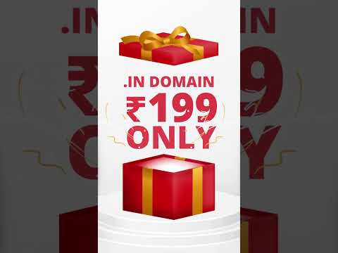 Grab Your .IN Domain at Just Rs.199! 🇮🇳🔥 Only at HIOX