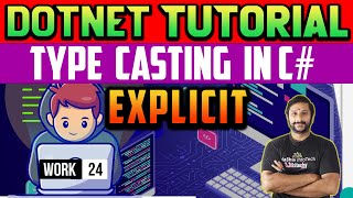 What is explicit in type casting? | Dotnet Tutorial For Beginners #dotnet  #tutorial