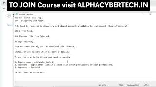 Cyberark DNA - Discovery and audit tool #cyberark #privilegedaccessmanagement #security #itsecurity