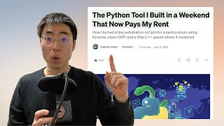 The Python Tool I Built in a Weekend That Now Pays My Rent