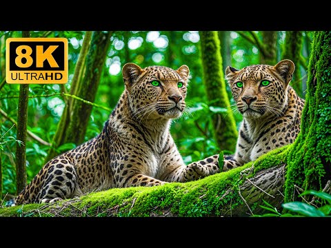 Evening Safari Calm 8K ULTRA HD 🐾 Twilight harmony with peaceful beasts