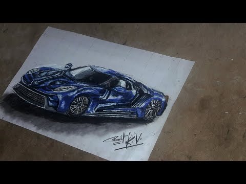 3D CAR DRAWING