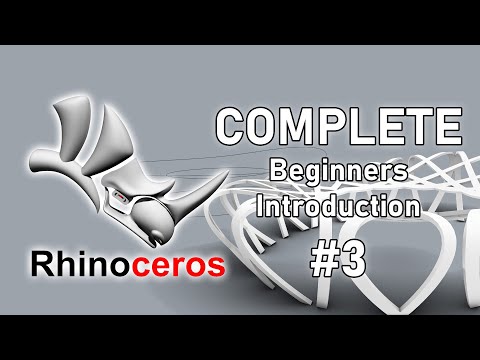 Beginners Introduction to Rhino 3D | Principles of Modelling