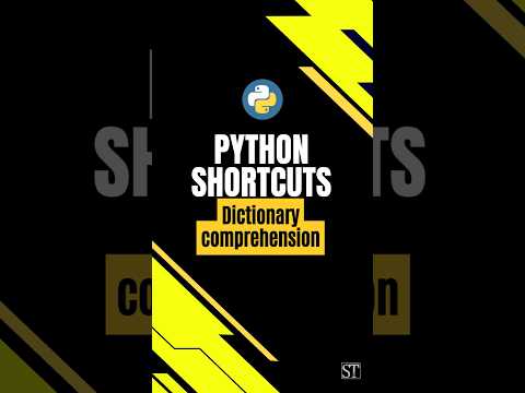 Python Shortcuts - Dictionary comprehension #python #codingshorts #dictionary #shorts