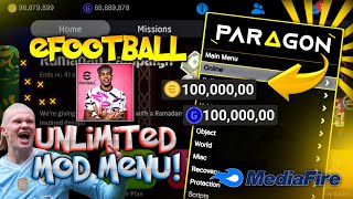 🔥TUTORIAL!🔥 eFootball 2025 MOD MENU v9.3.0 Gameplay Unlimited Coins,Gp & Unlocked | PES 2025 MOD APK