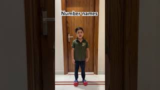 Number names #learning #trending #new #cute #reels #vlog #content #learningmethods #subscribenow