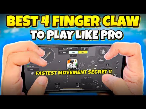 Secret 4 Finger Claw Used by Chinese Pros | BGMI