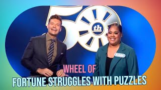 Wheel of Fortune Puzzle Problems?!