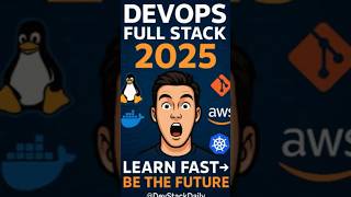 DevOps Full Stack Roadmap 2025 | Land a 6-Figure Job in Tech FAST!#shorts