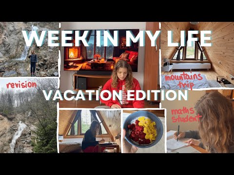 Vacation WEEK IN THE LIFE of an OXFORD MATHEMATICS student (studying, revision, trips, working out…)