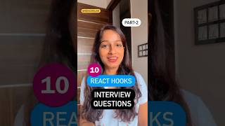 REACT HOOKS Interview Questions 🔥@NishaSingla