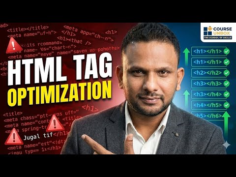 HTML Tag Optimization Complete Guide - Step By Step  - Title & Description Tag -  SEO Course 2026