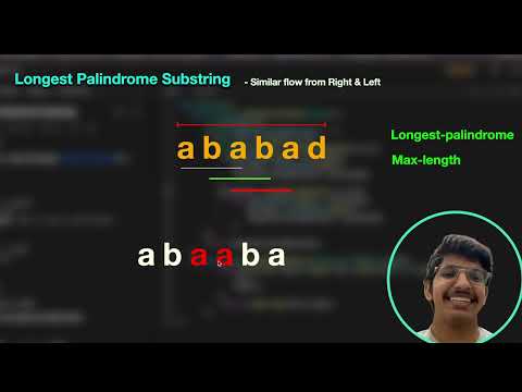 Longest Palindrome String | #LeetCode5 : LeetCode String problems | l#longestPalindrome | #java
