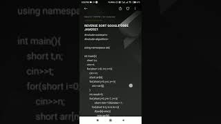 solution of Google code jam 2021 questions-reversesort.  #google #codejam
