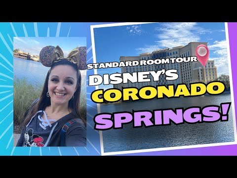 DISNEY'S CORONADO SPRING STANDARD ROOM TOUR