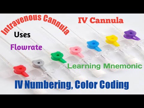 IV Cannula ,Color coding ,uses, Mnemonic for quick review
