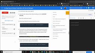 Configuring and Using Credentials with Secrets Manager