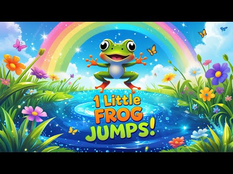 🌟 1 Little Frog Jumps! 🐸✨ Fun Adventure Awaits! 🎉