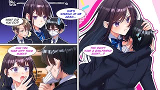 [Manga Dub] A beautiful transfer student was assigned the seat next to mine