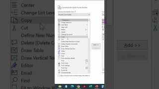Customize the Ribbon in Microsoft Word (Microsoft 365) | Quick Tip #shorts