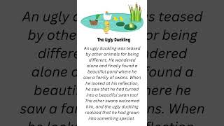 The Ugly Duckling: Master English with Classic Storytelling  #learnengishthroughstory #english