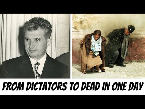 The CHAOTIC Execution Of Dictator Nicolae Ceaușescu And Wife