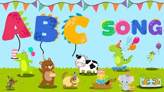 ABC Song | Learn Alphabet With Animals | Phonics + Nursery Rhymes | Educational Songs for Children