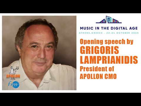 MITDA Forum - Grigoris Lamprianidis, president of Greek CMO APOLLON (Opening Speech)